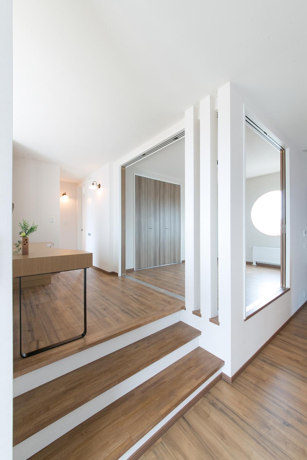 Non-living room. Skip floor