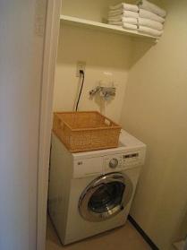 Other room space. Washing machine