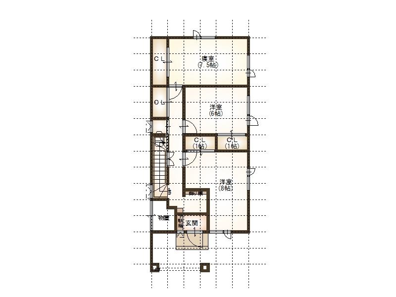 Floor plan. 30,800,000 yen, 4LDK, Land area 132.13 sq m , Building area 126.41 sq m 1F Floor Plan