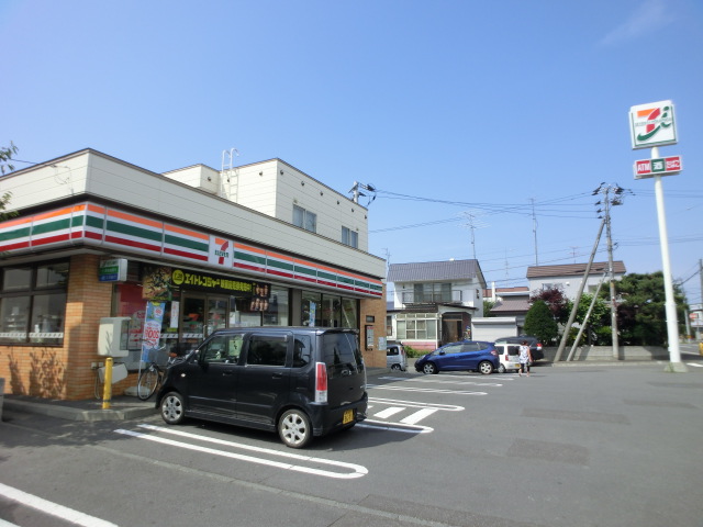 Convenience store. Seven-Eleven Sapporo colonization Article 3 store up (convenience store) 451m