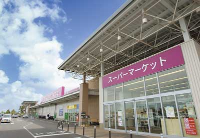 Supermarket. 1000m until the ion Supercenter Ishikari Ryokuendai store (Super)