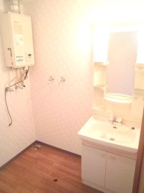 Washroom. Shampoo dresser equipped