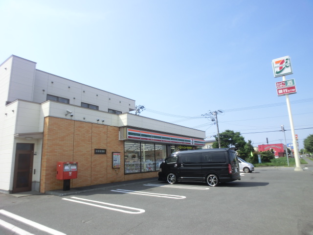 Convenience store. Seven-Eleven Sapporo colonization 6 Nishi store up (convenience store) 97m