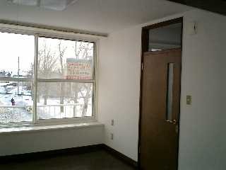 Living and room. The window is also a large open