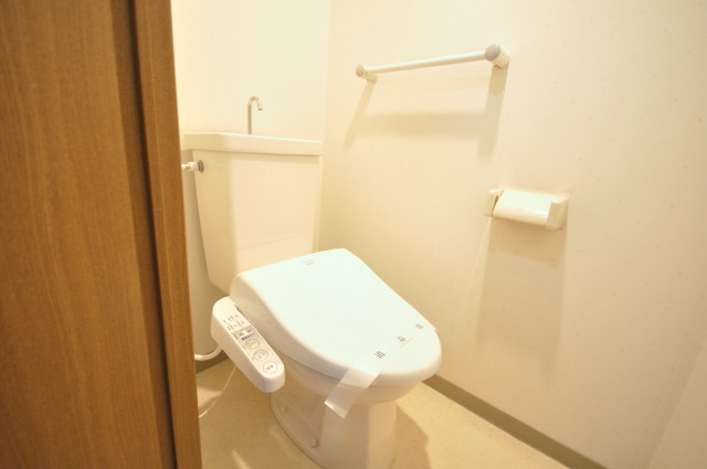 Toilet. Washlet also equipped