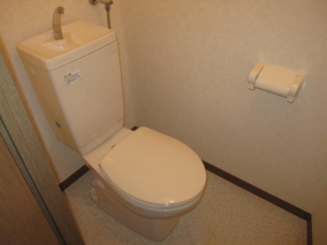 Toilet. Clean toilet already disinfection! 