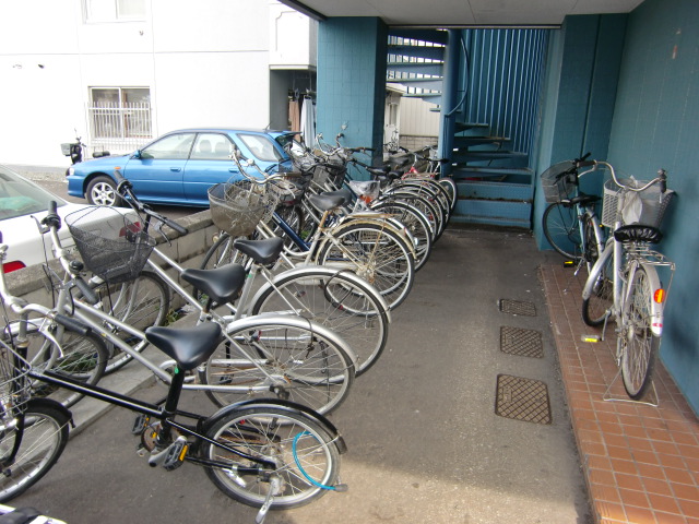 Other common areas. Bicycle-parking space