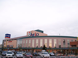 Shopping centre. Ario 220m to Sapporo (shopping center)