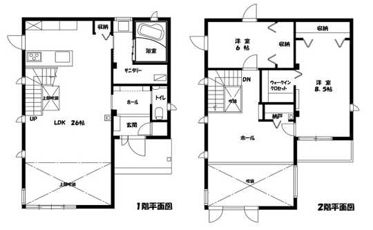 Floor plan. 27,800,000 yen, 2LDK + S (storeroom), Land area 225.49 sq m , Building area 111.75 sq m