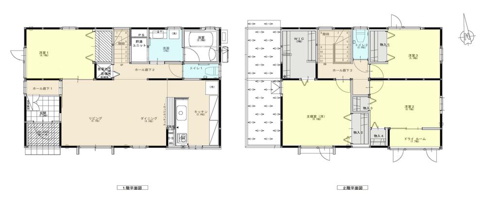 Floor plan. 23.8 million yen, 4LDK, Land area 259.14 sq m , Building area 118.14 sq m
