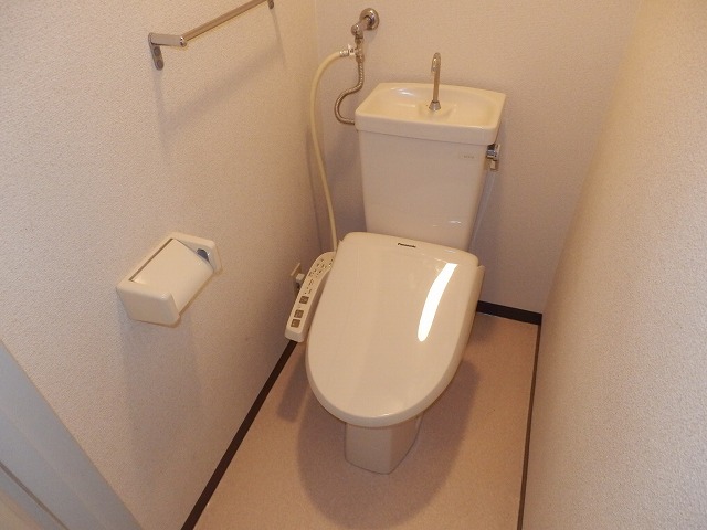 Toilet. The toilet Washlet