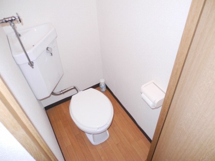 Toilet. There is also a clean toilet ☆ 