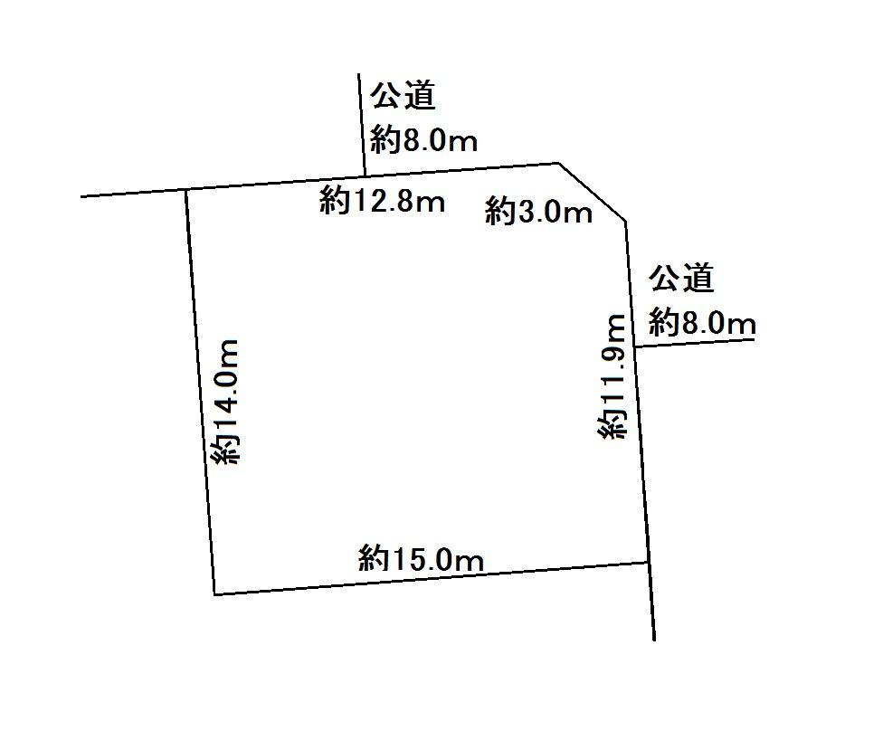 Compartment figure. Land price 10 million yen, Land area 208.27 sq m