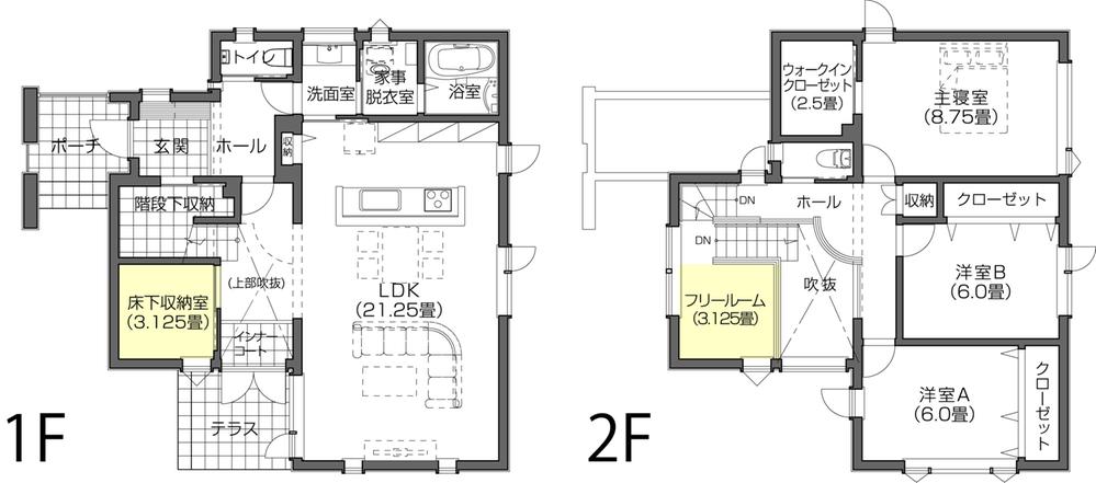 Floor plan. 34,500,000 yen, 3LDK + S (storeroom), Land area 215.7 sq m , Building area 139.69 sq m