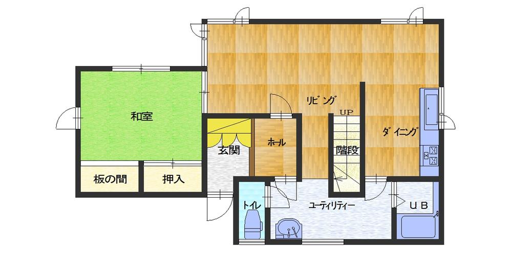 Floor plan. 11.8 million yen, 4LDK, Land area 193.38 sq m , Building area 100.03 sq m