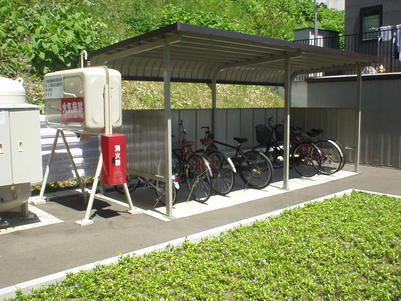 Other Equipment. Is a bicycle parking lot.