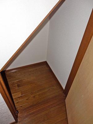 Receipt. Cupboard under the stairs