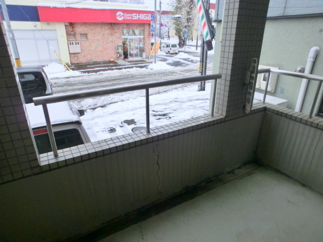 Balcony. There are also wide balcony.