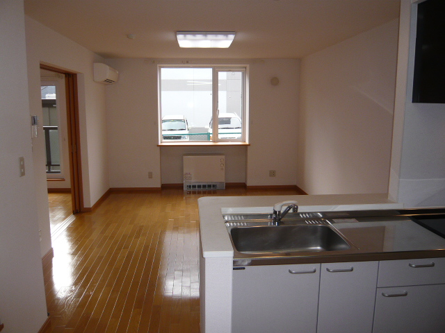 Other room space. Face-to-face is the kitchen!