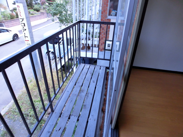 Balcony. Sunny balcony!