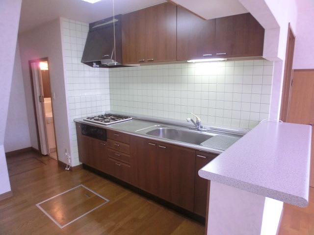 Kitchen. 5 Pledge and a large kitchen!