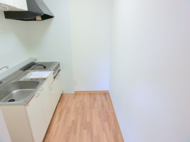 Kitchen. There is also enough space kitchen behind.