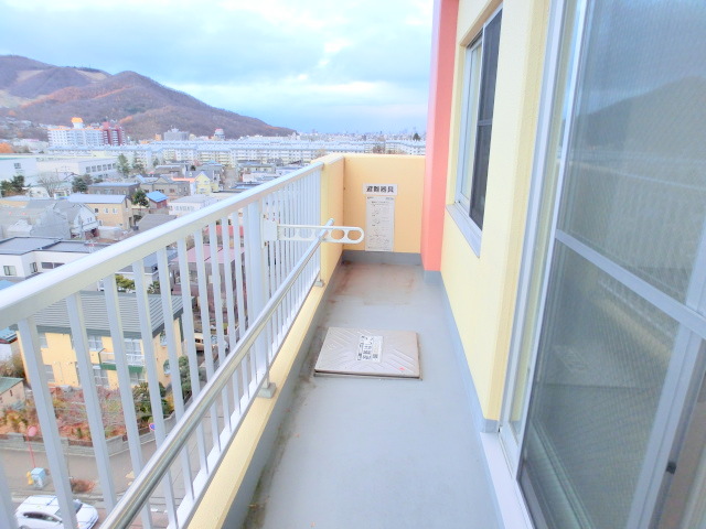 Balcony. Balcony space with a feeling of opening.