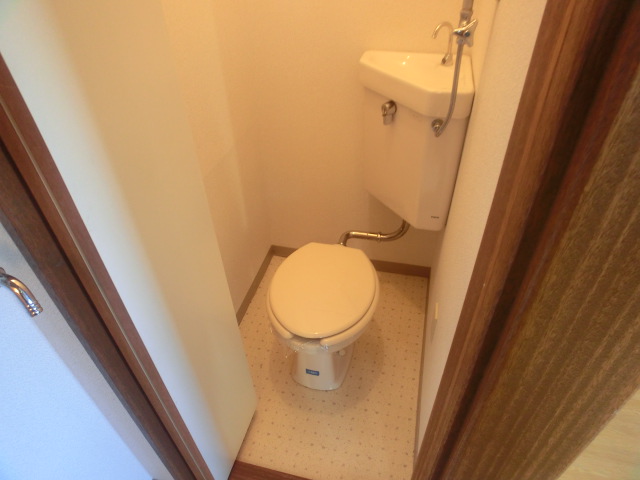 Toilet. It has been beautifully cleaned