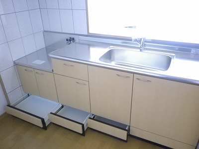 Kitchen. Storage capacity of the preeminent