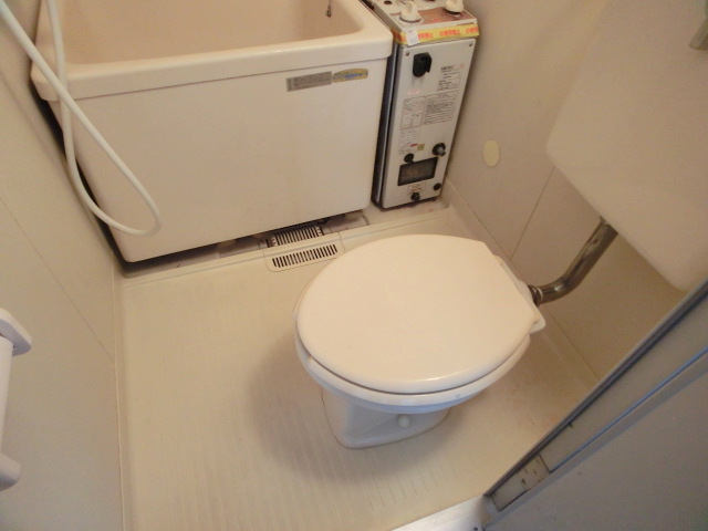 Toilet. Beautiful toilet in the pre-cleaning