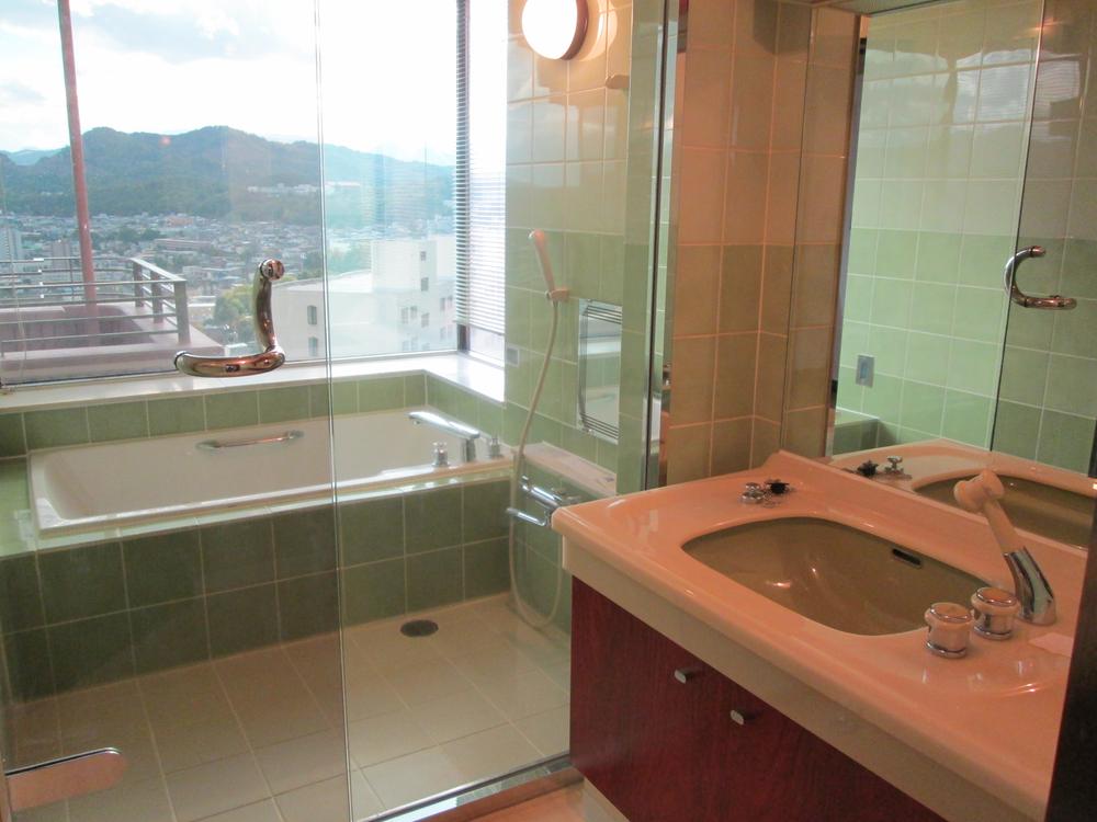 Bathroom. View from the site (October 2013) Shooting