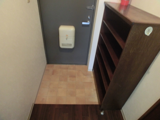 Entrance. Also it has a spacious shoe box