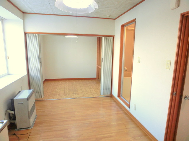 Other room space. There is a feeling of opening.
