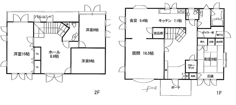 Floor plan. 58 million yen, 4LDK, Land area 971 sq m , Building area 221.92 sq m current state will be priority