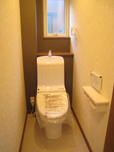 Toilet. Second floor with washlet