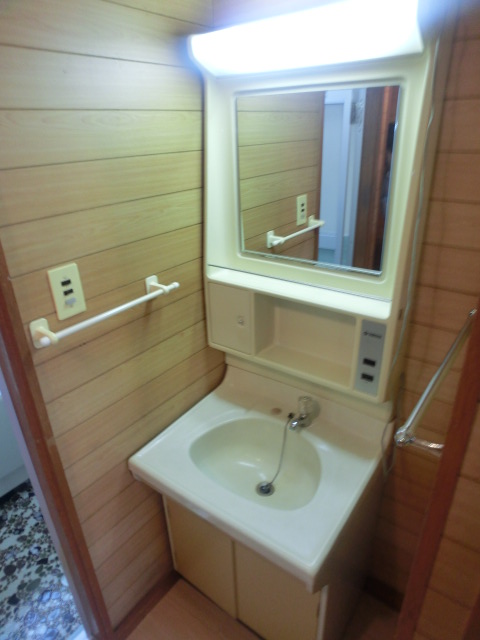 Washroom. Thank washbasin!