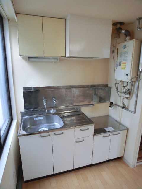 Kitchen. It is with a shelf!