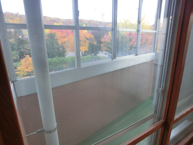 Balcony. It becomes a roof balcony!