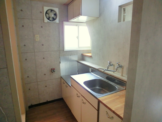 Kitchen. It is a popular face-to-face kitchen ☆ 