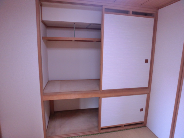 Receipt. Storage space is attractive and spacious.