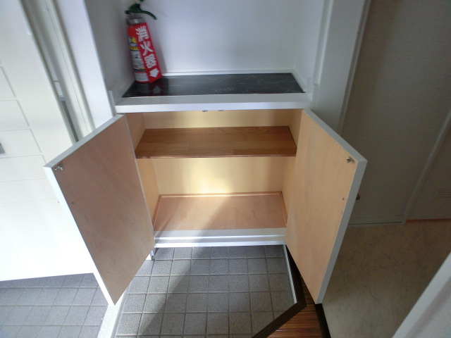 Entrance. Also have a shoe box.
