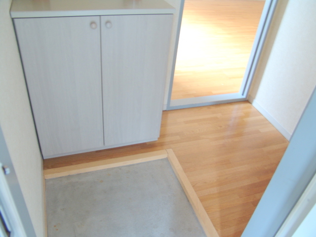 Entrance. It is the entrance with a shoebox!