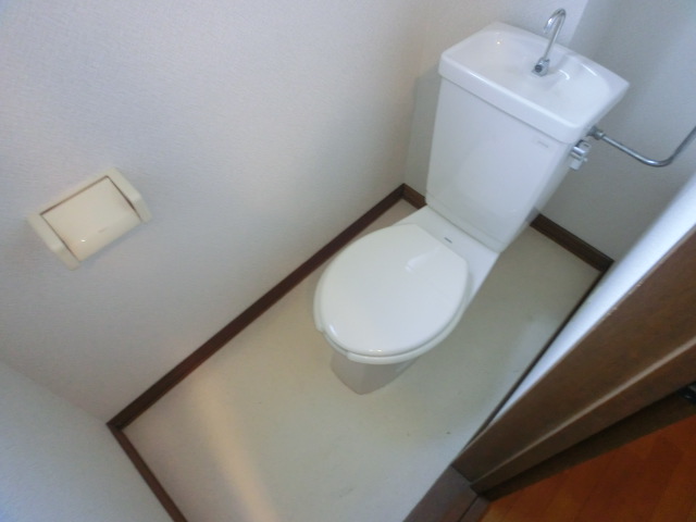 Toilet. Space of peace. 
