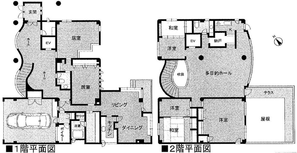 Floor plan. 79,800,000 yen, 7LDK, Land area 723.7 sq m , Building area 471.34 sq m