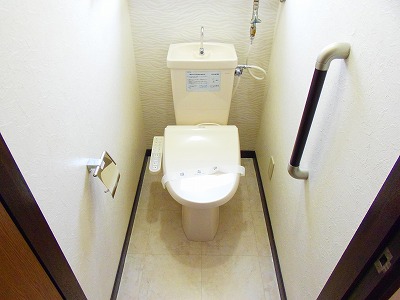 Toilet. Bidet, Excellent usability in a handrail new mounting! 