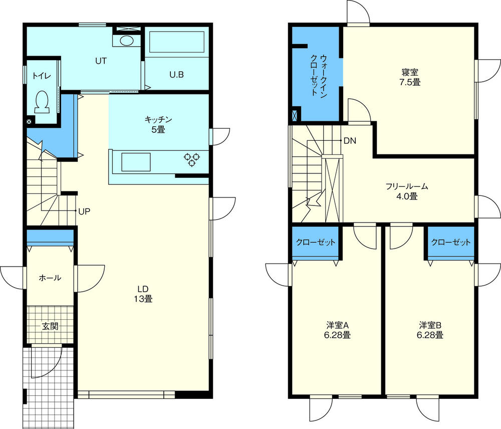 Floor plan. Price 23,900,000 yen, 3LDK, Land area 142.26 sq m , Building area 99.47 sq m