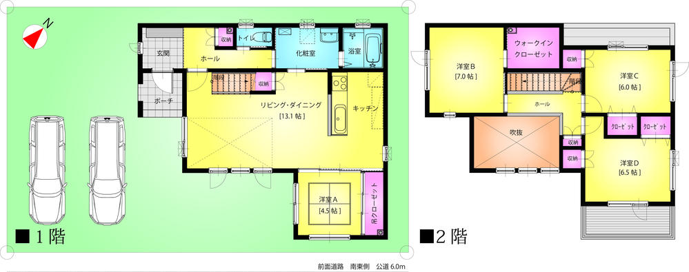 Other building plan example. Building plan example (D section) / Total floor area of ​​109.31 sq m (33.00 square meters) ※ Because it is a free plan, Floor plan, Equipment specifications, etc., You can your meetings feel free to. 