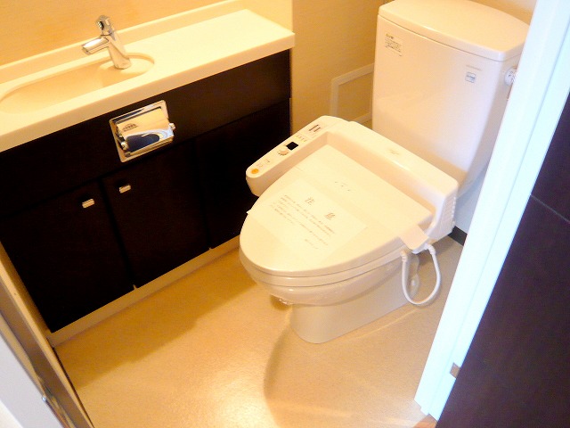 Toilet. Bidet, With hand-washing facilities