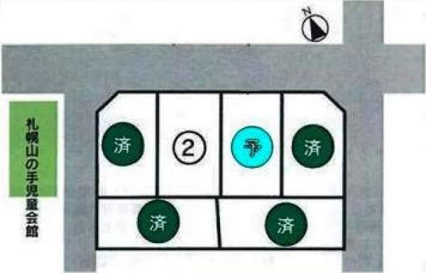 Compartment figure. Land price 17.1 million yen, Land area 171.7 sq m