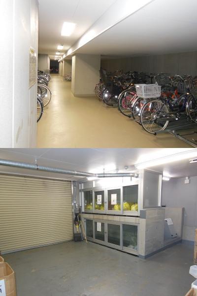Other common areas. Bike storage and garbage station 24 hours dumping possible